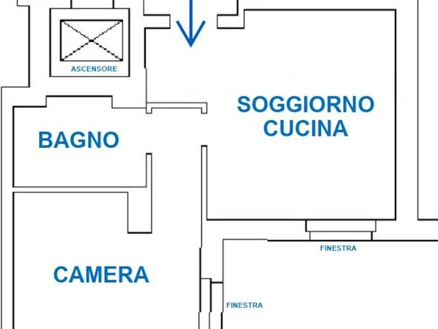 Appartamento in affitto a Verona via Francesco Berni, arredato, posto auto coperto TrovaCasa