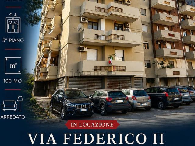 Appartamento in affitto di 100 m² in Via Federico II, 2