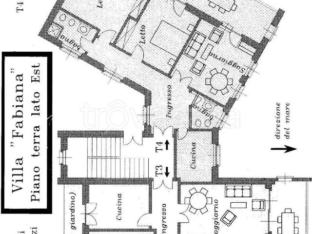 Appartamento in in affitto da privato a Diamante via dei Gelsomini, non arredato/vuoto, giardino, terrazzo TrovaCasa
