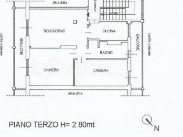 Appartamento in in affitto da privato a Milano via Luca Ghini, 4, arredato, giardino, da privato TrovaCasa