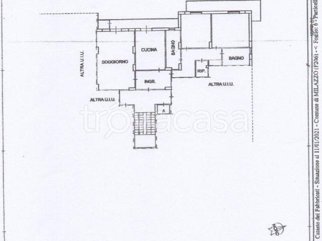 Appartamento in in affitto da privato a Milazzo via Vittorio Emanuele Orlando, 2, da privato, fronte mare, balcone TrovaCasa