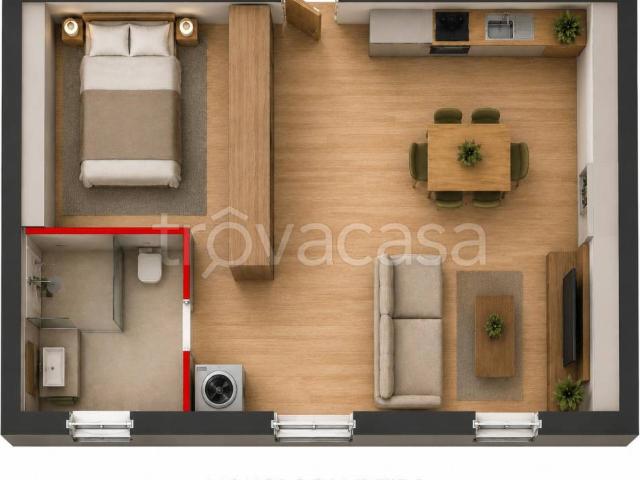 Appartamento in in affitto da privato a Nole, giardino privato, posto auto, da privato TrovaCasa