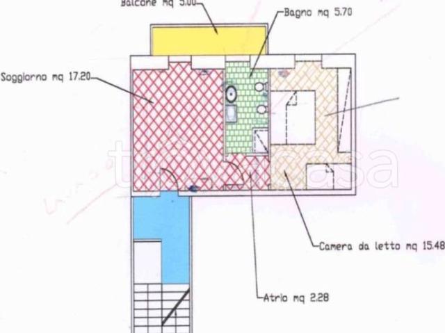 Appartamento in in affitto da privato a Pavia via Guglielmo Marconi, 9, arredato, giardino, da privato TrovaCasa