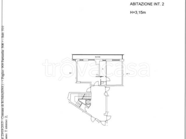 Appartamento in in affitto da privato a Roma via Acqua Donzella, 27, arredato, da privato, riscaldamento autonomo TrovaCasa