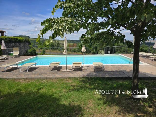 Appartamento in residence a Contignano con piscina e parco c. 48m² Radicofani
