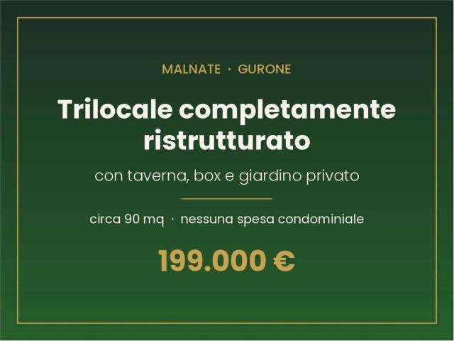 Appartamento in vendita a Malnate VA