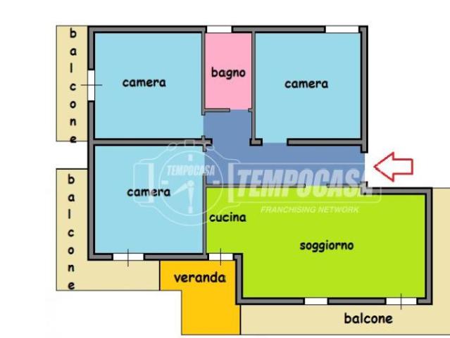Appartamento in vendita a Massignano