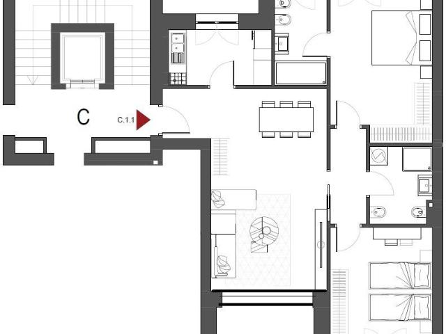 Appartamento in vendita a Milano MI
