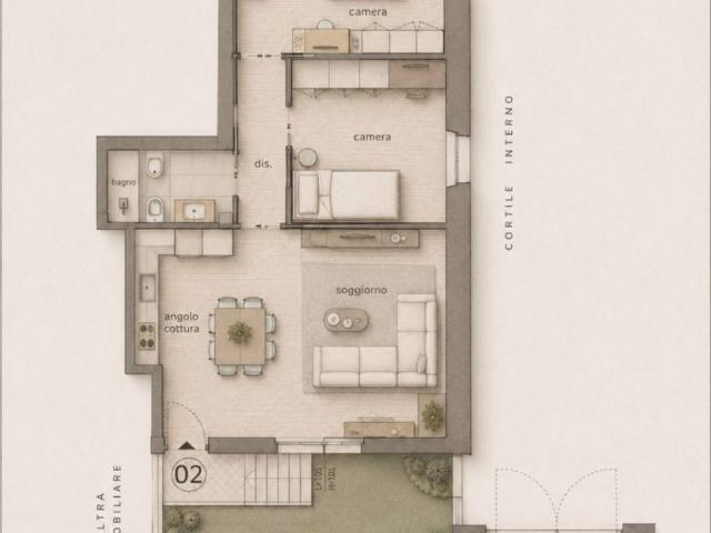 Appartamento in vendita a Milano MI