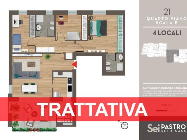 Appartamento in vendita a Milano MI