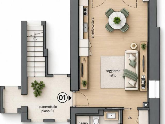 Appartamento in vendita a Milano MI