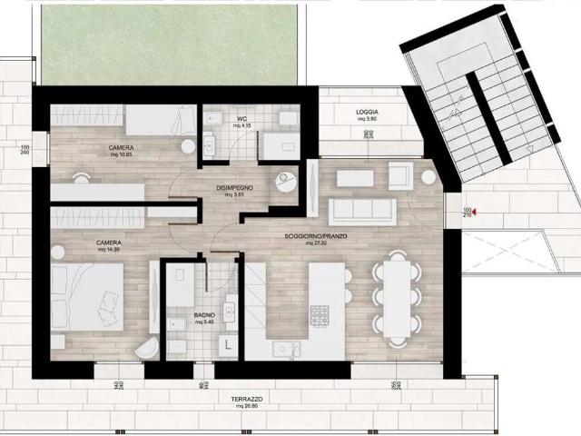 Appartamento in vendita a Monastier di Treviso TV