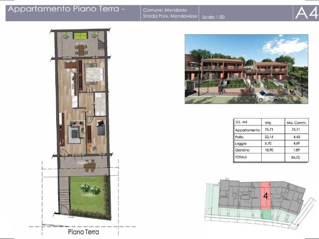 Appartamento in vendita a Mondavio PU