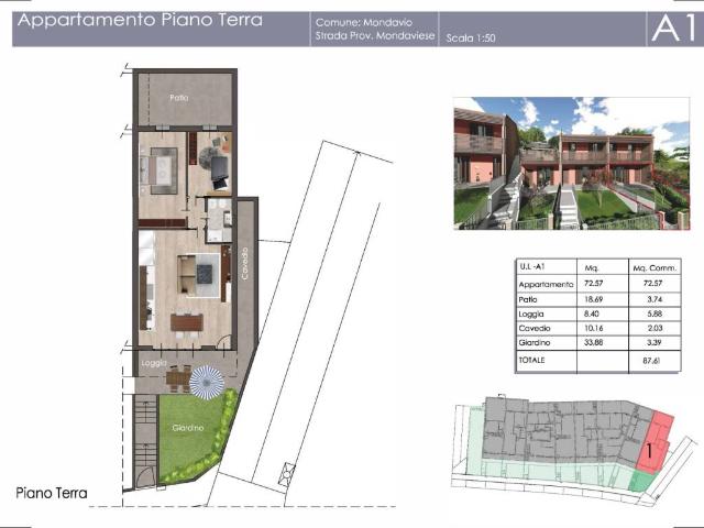 Appartamento in vendita a Mondavio PU