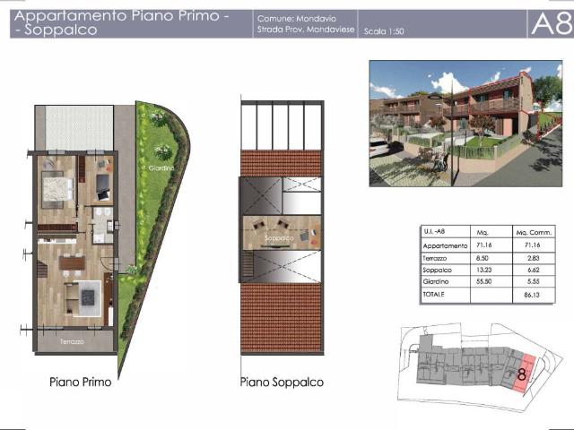Appartamento in vendita a Mondavio PU