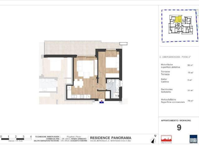 Appartamento in vendita a Montagna BZ