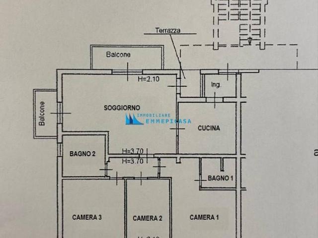 Appartamento in vendita a Montignoso MS