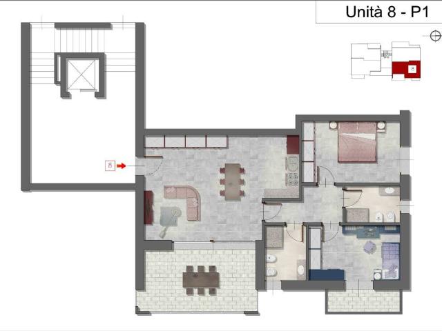 Appartamento in vendita a Monza MB