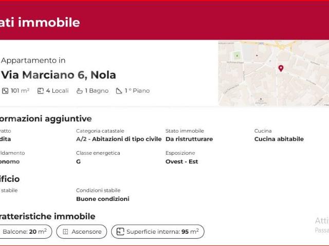 Appartamento in vendita a Nola NA