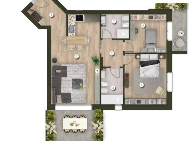 Appartamento in vendita a Nova Milanese MB