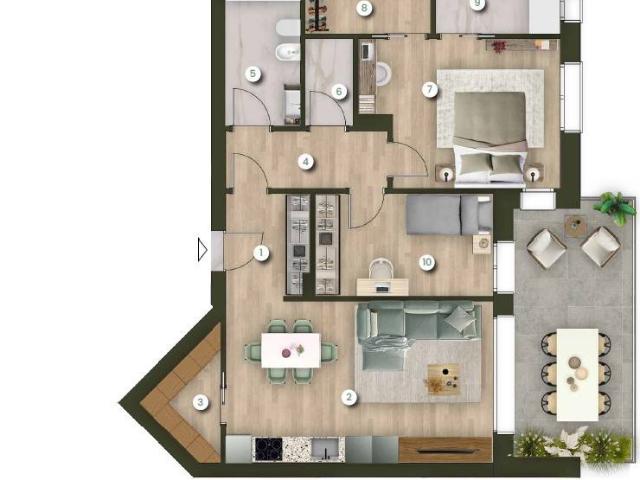 Appartamento in vendita a Nova Milanese MB