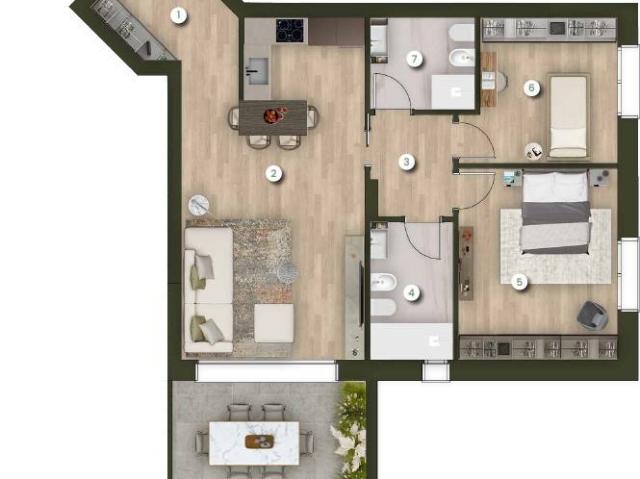 Appartamento in vendita a Nova Milanese MB