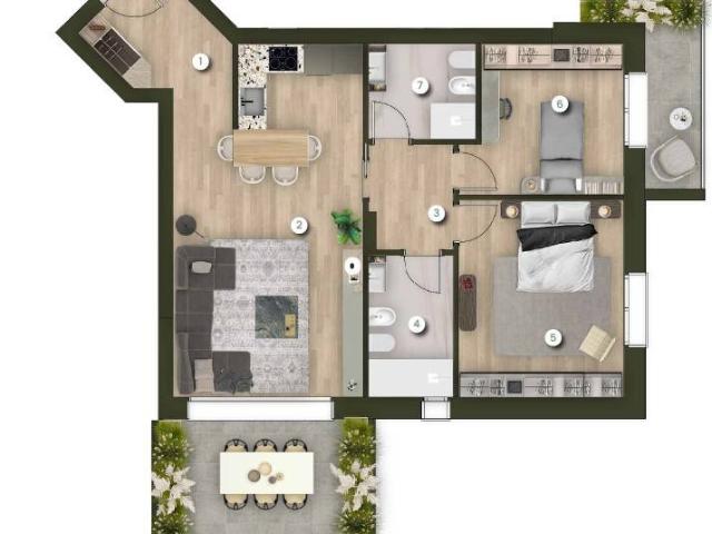 Appartamento in vendita a Nova Milanese MB