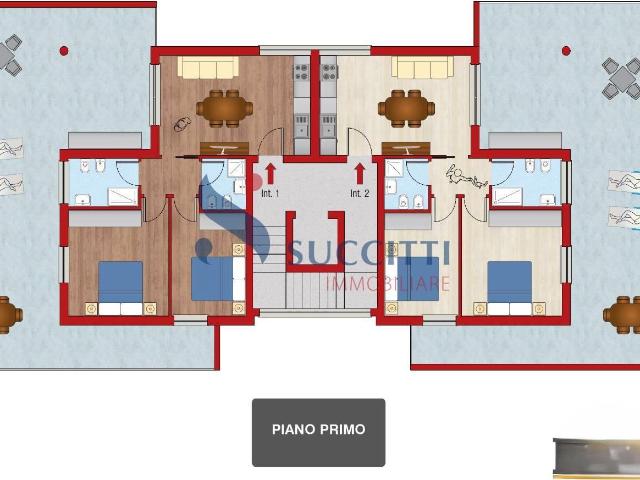 Appartamento in vendita a Alba Adriatica, Zona Mare 60m² Alba Adriatica