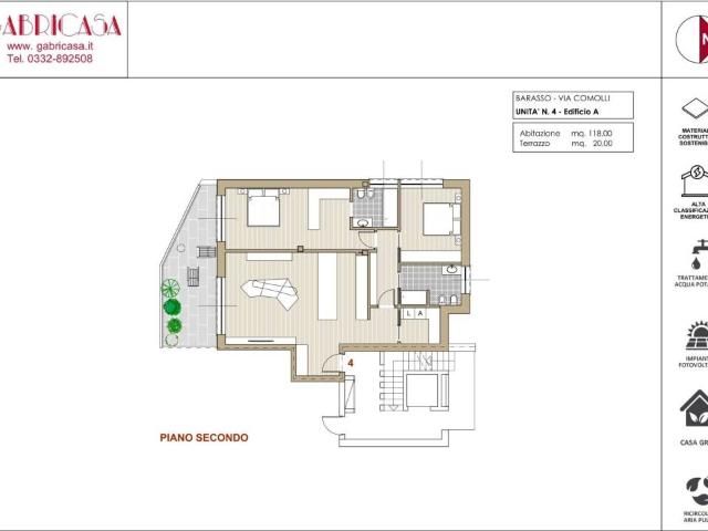Appartamento in vendita a Barasso VA