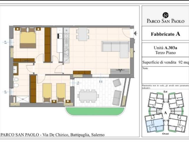 Appartamento in vendita a Battipaglia SA