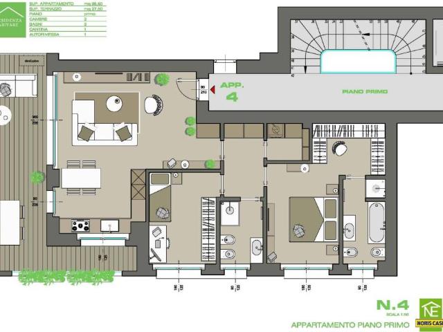 Appartamento in vendita a Bergamo BG