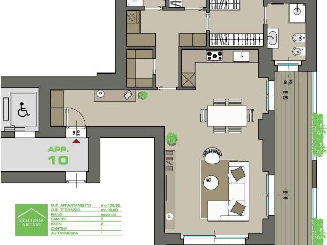 Appartamento in vendita a Bergamo BG