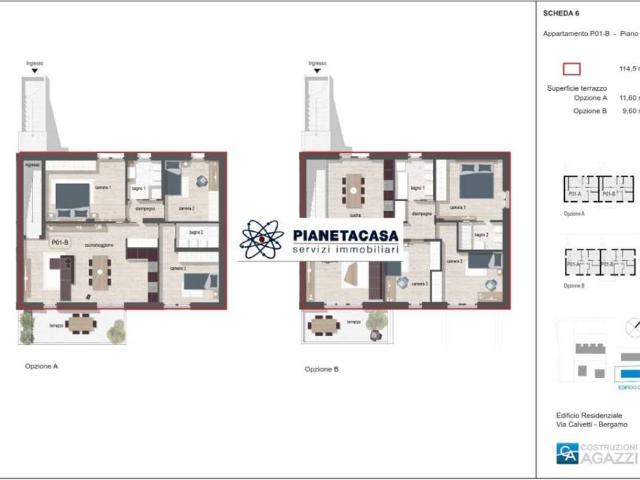 Appartamento in vendita a Bergamo BG