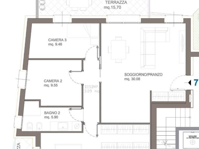 Appartamento in vendita a Bologna BO