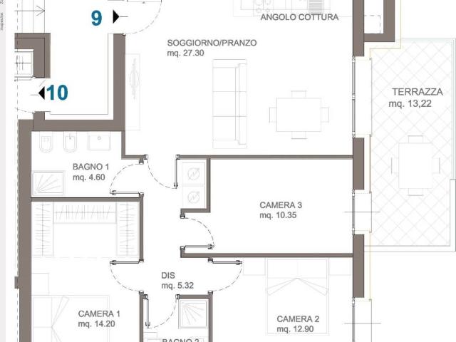 Appartamento in vendita a Bologna BO