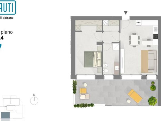 Appartamento in vendita a Bollate MI