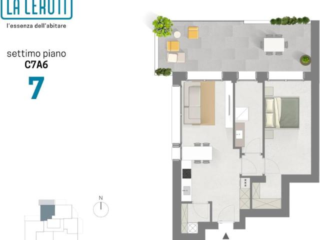Appartamento in vendita a Bollate MI