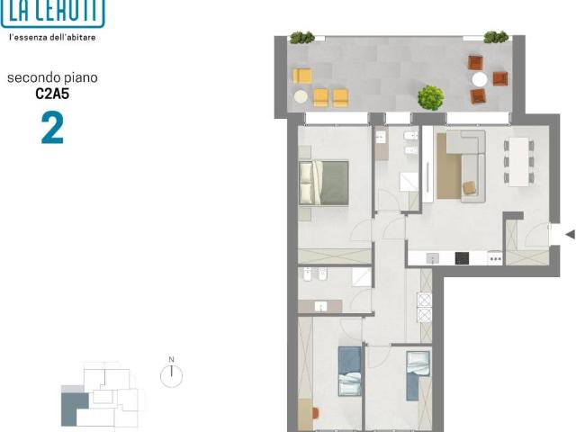 Appartamento in vendita a Bollate MI