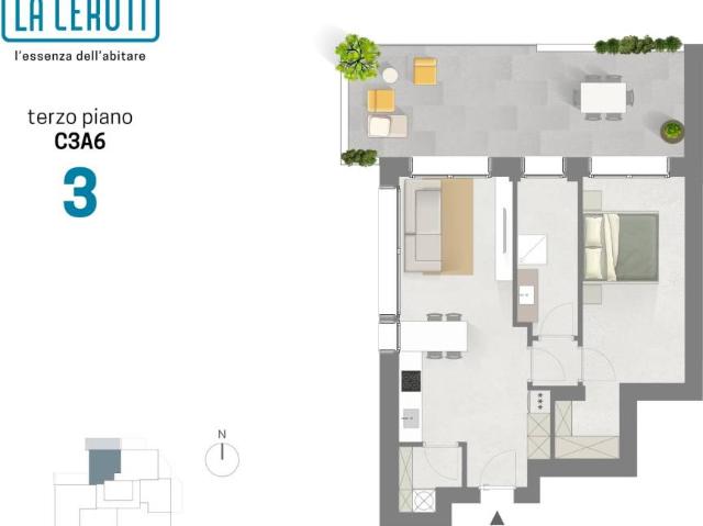 Appartamento in vendita a Bollate MI
