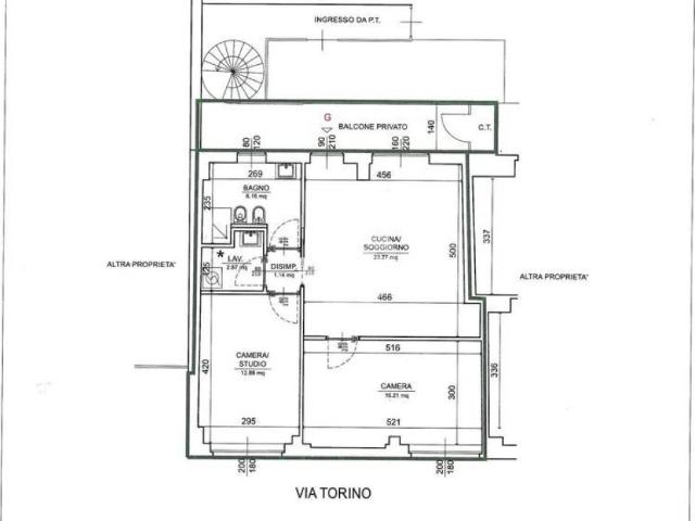 Appartamento in vendita a Borgaro Torinese TO