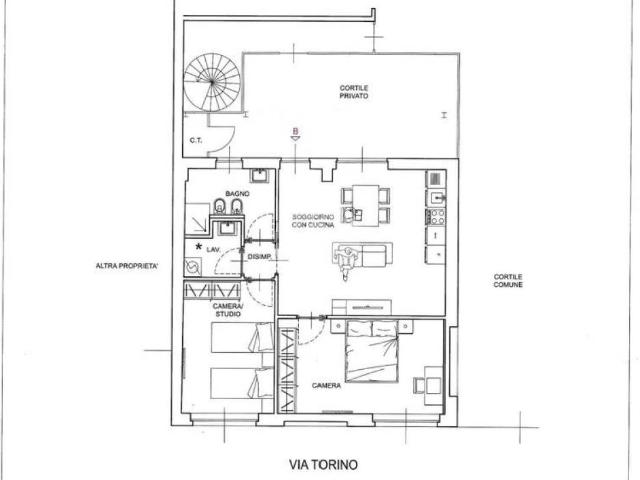Appartamento in vendita a Borgaro Torinese TO