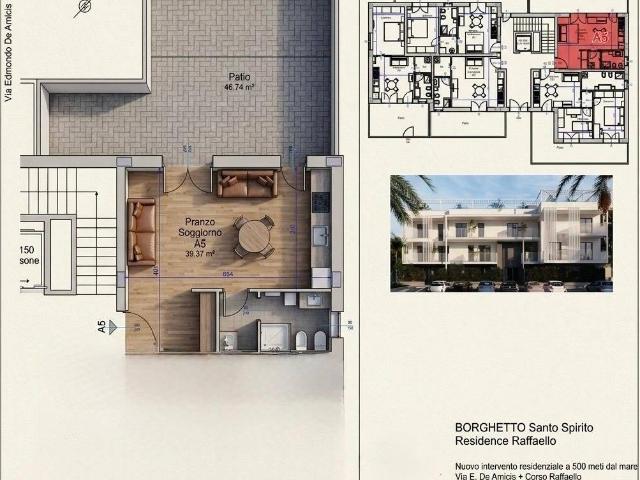 Appartamento in vendita a Borghetto Santo Spirito SV