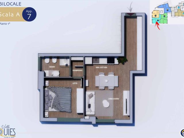Appartamento in vendita a Borgio Verezzi