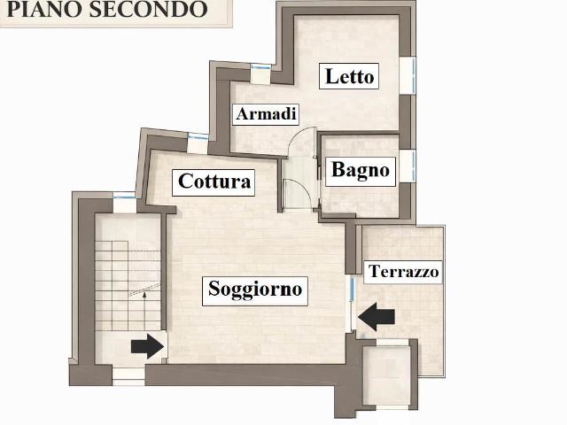 APPARTAMENTO in VENDITA a BORGONOVO VAL TIDONE MOTTAZIANA di 2 vani