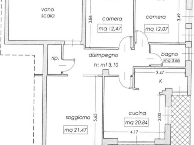 Appartamento in vendita a Cuneo CN