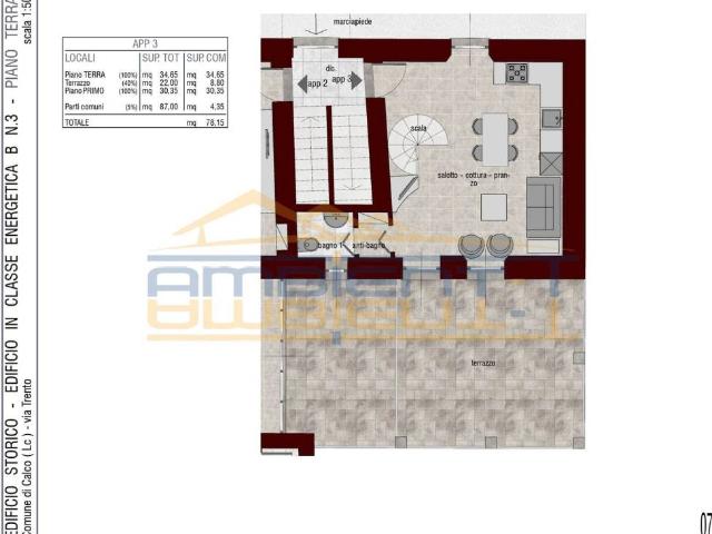 Appartamento in vendita a Calco LC