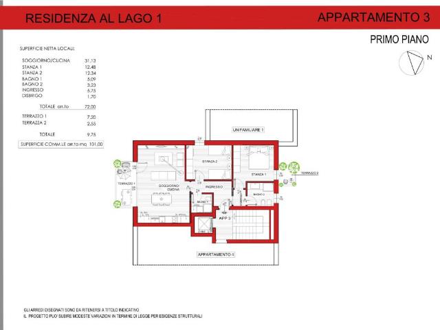 Appartamento in vendita a Caldonazzo TN