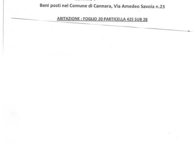 Appartamento in vendita a Cannara via Amedeo di Savoia 23