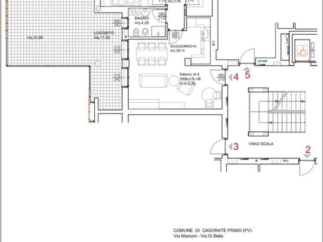 Appartamento in vendita a Casorate Primo PV