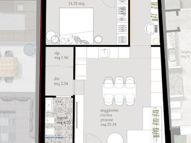Appartamento in vendita a Cascina